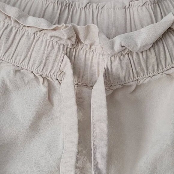 Uniqlo Cotton-Linen Relaxed Shorts Beige XS - Picture 6 of 8